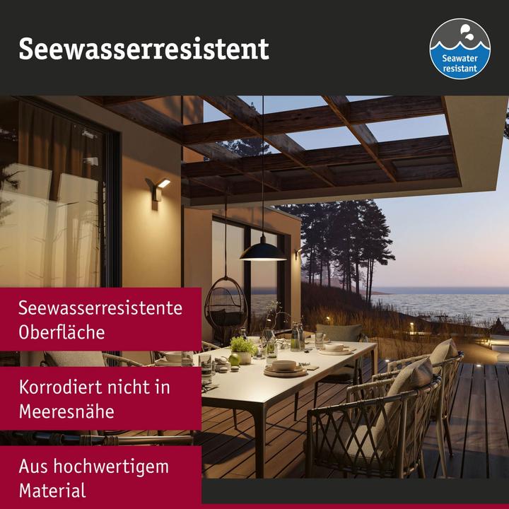 Image du produit Paulmann Borne d'éclairage Alara (600 lm, IP44)