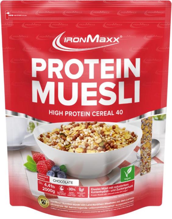 Produktbild IronMaxx Protein Müsli (2000g Beutel) (2000 g)