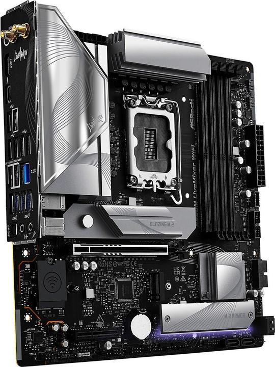 Produktbild AsRock B860M LiveMixer WiFi DDR5 Intel S retail (Socket S1, Intel B860, mATX)