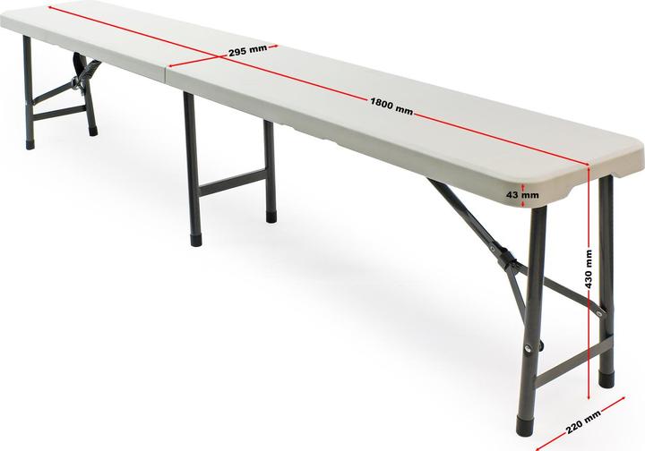 Actual product image Wiltec Folding bench