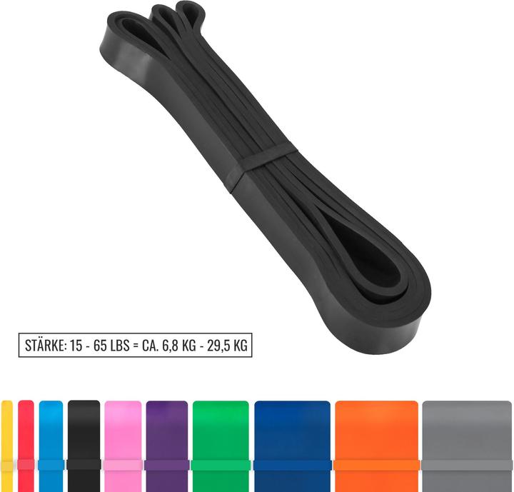 Image du produit Gorilla Sports bande de résistance (2.08 m, Léger)