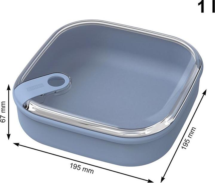Image du produit Rotho Boîte fraîcheur 1 l plat ELA (1 l)