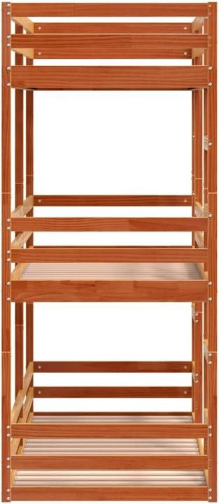 Actual product image VidaXL Triple bunk bed (90 x 200 cm)