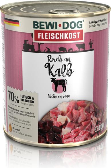 Immagine prodotto Bewi dog Cibo umido per cani (Adulto, 800 g)