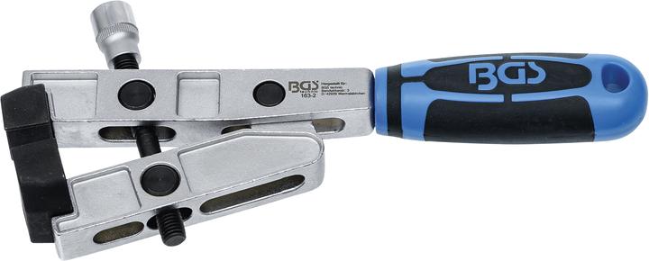 Actual product image BGS Pliers for Axle Boot Clamps for use with Torque Wrench 90° angled (270 mm)