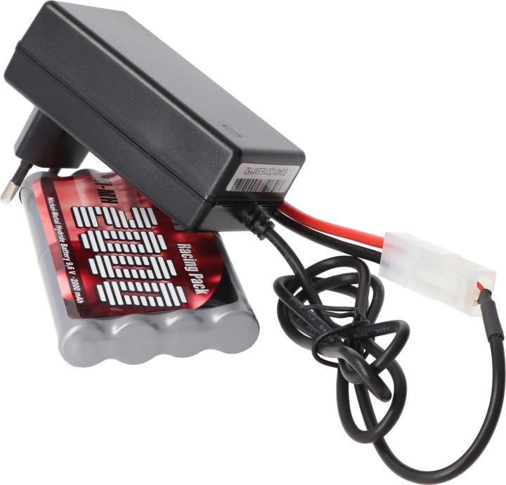 Produktbild XCell Schnell-Ladegerät für Racing AkkuPack Tamiya Akku 1,2V bis 18 Volt