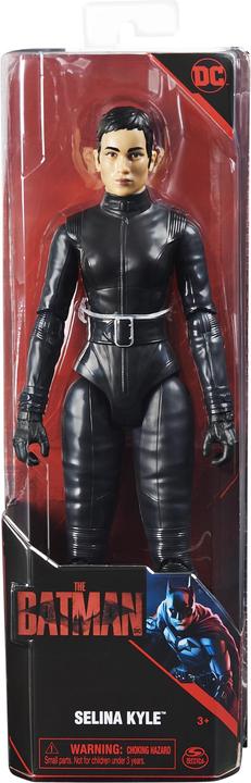 Actual product image Spin Master DC Comics Batman "The Batman" Selina Kyle action figure in authentic Batman motion picture look.