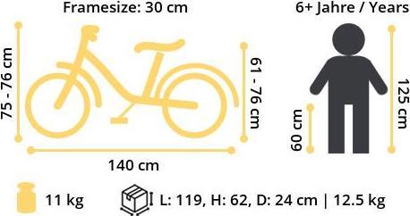 Actual product image Bikestar Fully (20")