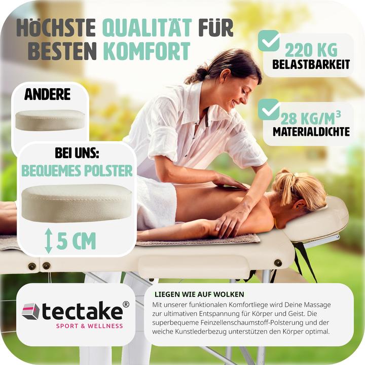 Immagine prodotto tectake 3 Zonen Massageliege