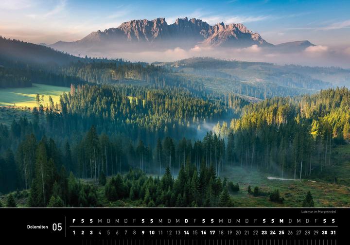 Image du produit Dolomiten Premiumkalender 2026 (50 x 35 cm, Allemand)