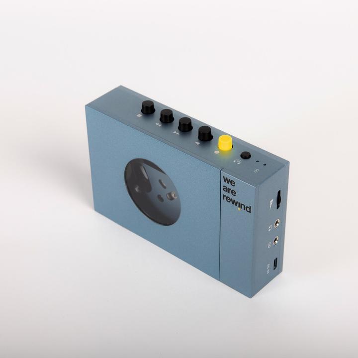 Actual product image we are rewind Portable BT Cassette Player Kurt