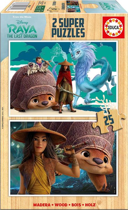 Produktbild Educa Raya und Drache Holzpuzzle (25 Teile)