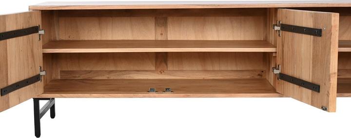 Immagine prodotto Esprit TV furniture Home Brown Black Metal Acacia 145 x 40 x 52 cm
