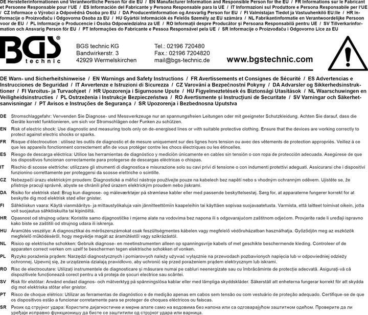 Produktbild BGS OBD 2 (EOBD) Fehlerdiagnosegerät