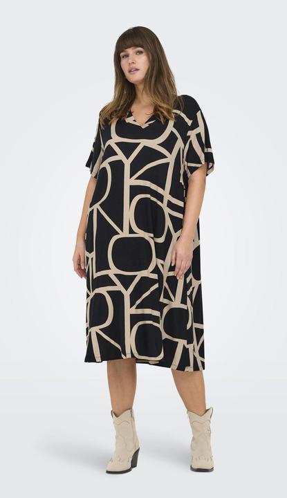 Actual product image Only Regular fit V-neck midi dress Dress (L)