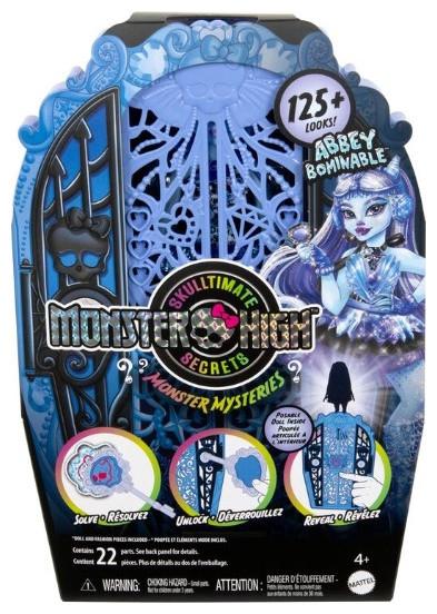 Actual product image Monster High Skulltimate Secrets Abbey Bominable