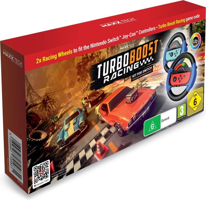 Immagine prodotto Maxx Tech Kit Turbo Boost Racing (Switch Lite, Switch OLED, Switch)