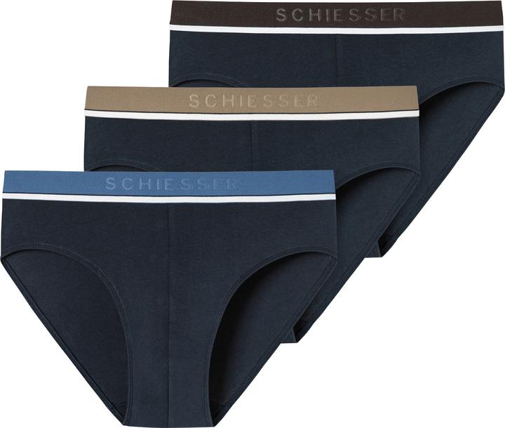 Produktbild Schiesser Slip Casual Figurbetont 3PACK Rio-Slip (L, 3er Pack)