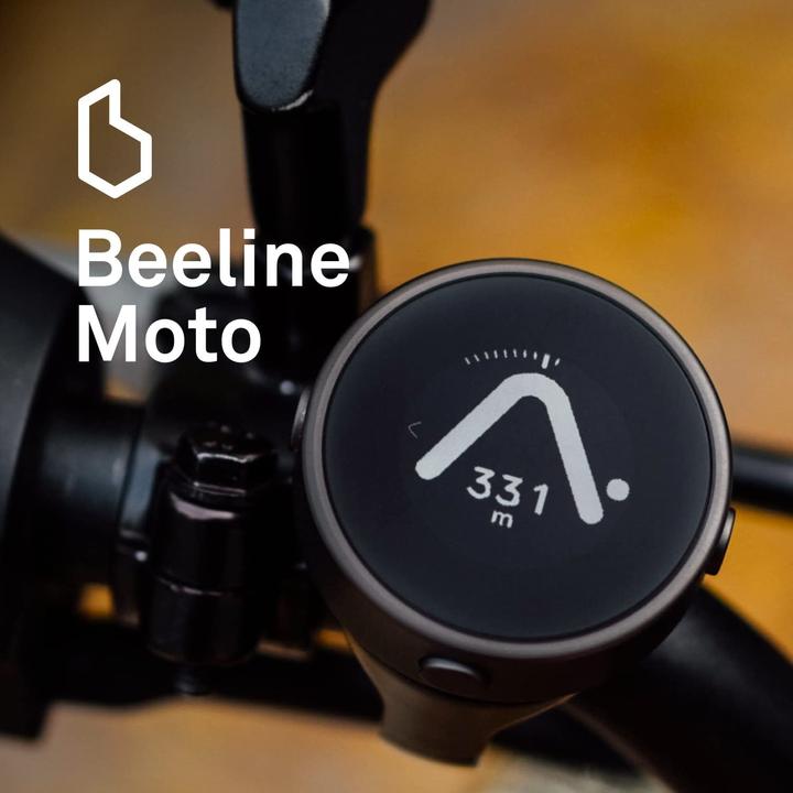 Actual product image Beeline Motorbike Navi GPS Computer Silver (1")