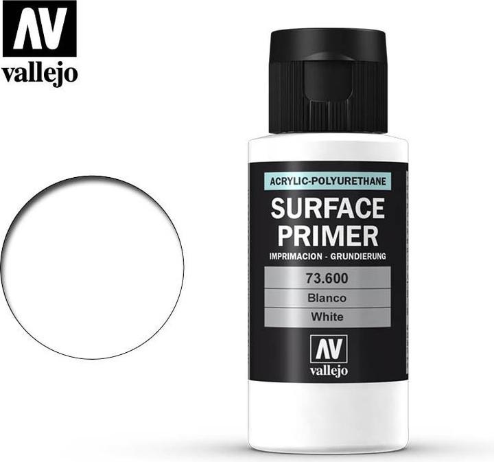 Produktbild Vallejo Surface Primer - White 60ml (73.600)