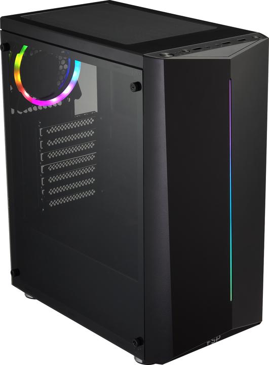 Actual product image Fortron Case ATX Midi Tower CMT151 without NT USB3.0 ARGB 120mm (ATX)