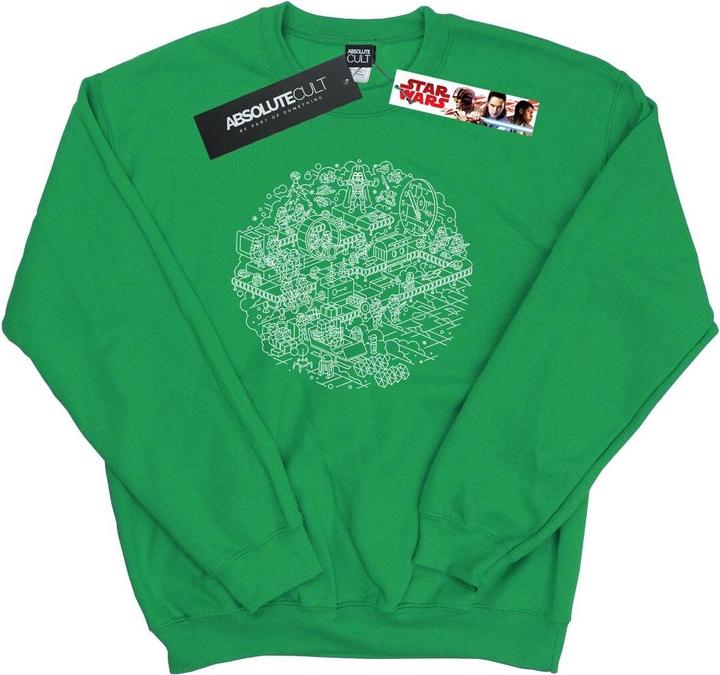 Produktbild Star Wars Christmas Death Star Sweatshirt (L)