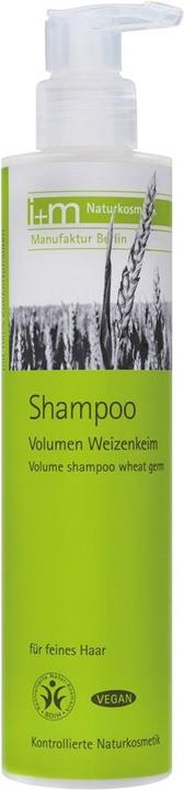 Produktbild i+m Naturkosmetik Volumen Shampoo Weizenkeim (250 ml, Flüssiges Shampoo)