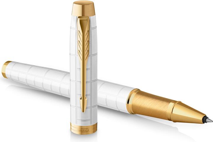 Produktbild Parker Roller IM Premium Pearl G.C. F (Gold, Weiss, 1 x)