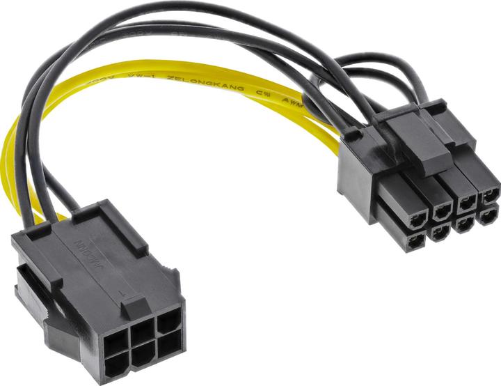 Produktbild Aquatuning Stromverlängerung 6pol auf 8pin PCIe GPU