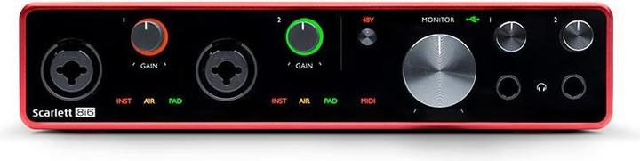Actual product image Focusrite Scarlett 8i6 3rd gene (USB)
