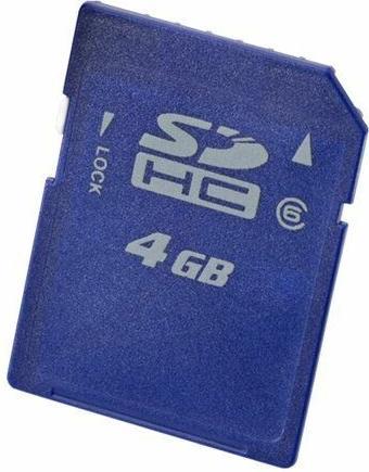 Actual product image HPE 580387-B21, 4GB SD memory card (4 GB, SDHC)
