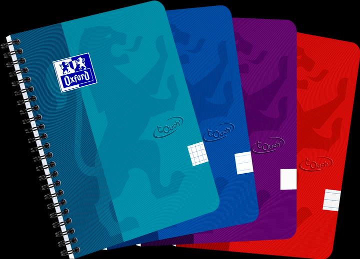 Produktbild Oxford Touch Spiralheft A5 liniert (A5, Liniert, Weicher Einband)