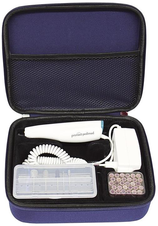 Actual product image Promed Pedimed callus device incl. 35-piece accessories