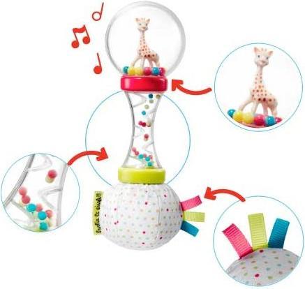 Immagine prodotto Sophie la girafe Set di giocattoli da bagno Custodia da bagno