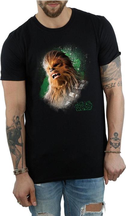 Image du produit Star Wars - T-shirt THE LAST JEDI CHEWBACCA BRUSHED - Homme (S)