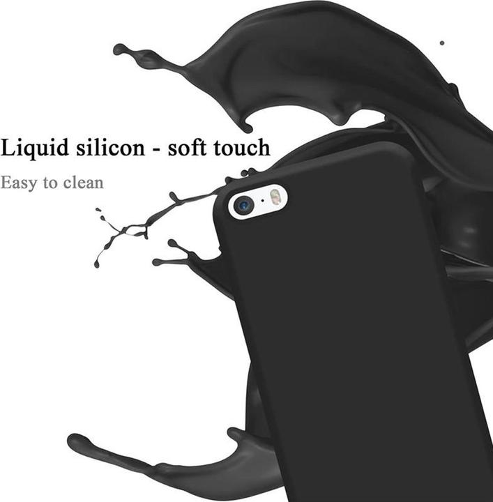 Image du produit Cadorabo TPU Liquid Silicone Case Cover (Apple iPhone 5)