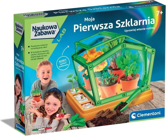 Actual product image Clementoni My first greenhouse set