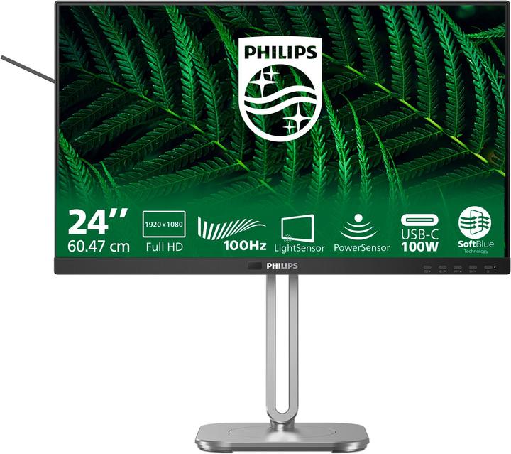 Actual product image Philips 24B2G5301 - 24 inch Full HD Mon (1920 x 1080 pixels, 23.80")