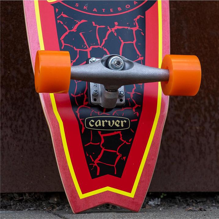 Image du produit Santa Cruz Flame Dot Shark Surf Skate Carver CX (31.52")