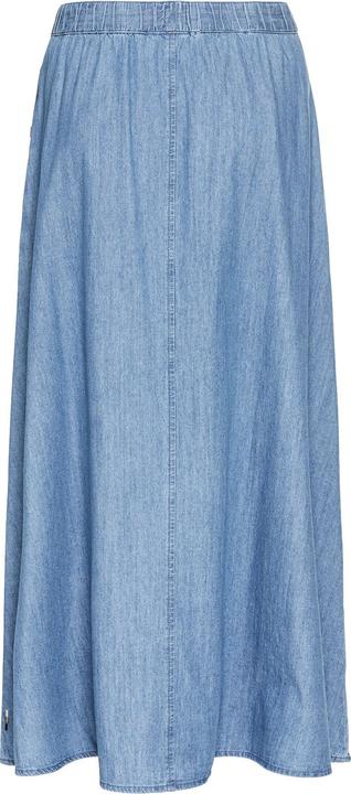 Camel Active Langer Denim-Rock mit elastischem Bund (44)