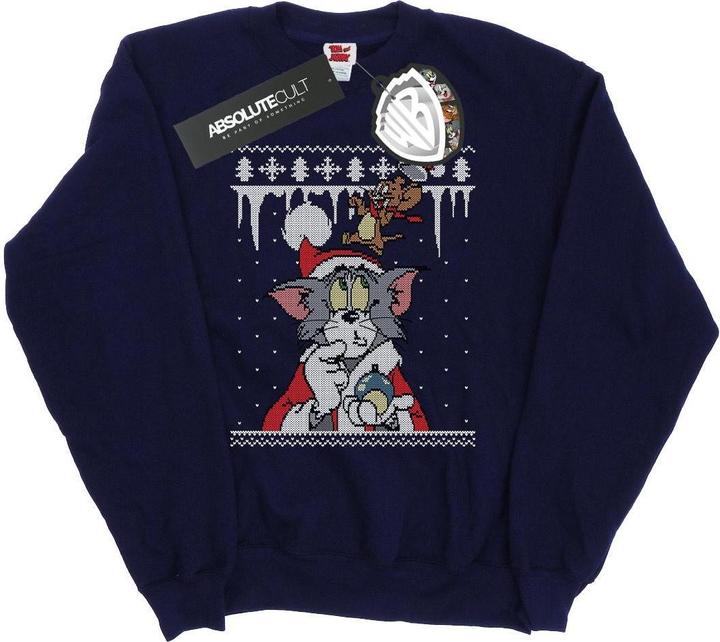 Tom & Jerry Christmas Fair Isle Sweatshirt (3XL)