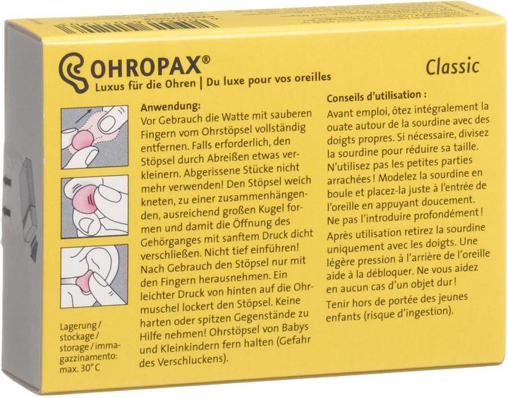 Productafbeelding Ohropax Klassiek (20 x)