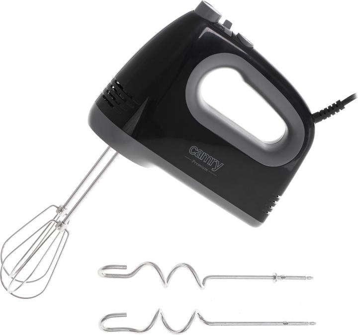 Actual product image Camry CR 4220B mixer Hand mixer Black, Grey (750 W)