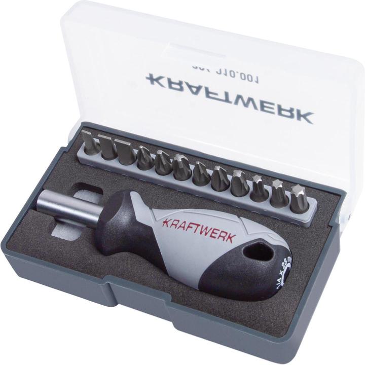 Image du produit Kraftwerk Tournevis magnétique à embouts (25mm, 1/4" x 25mm)
