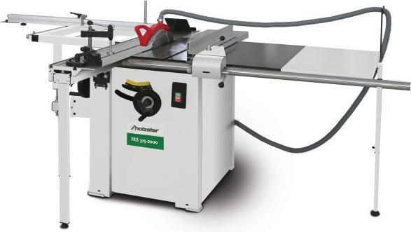 Produktbild Holzstar FKS315-2000 E FormatkreissÃ¤ge 400V mit Vorritzeinrichtung BesÃ¤umlÃ¤nge 2.000mm