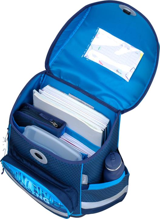 Produktbild Belmil COMPACT Schulrucksack-Set Racing Neon (19 l)