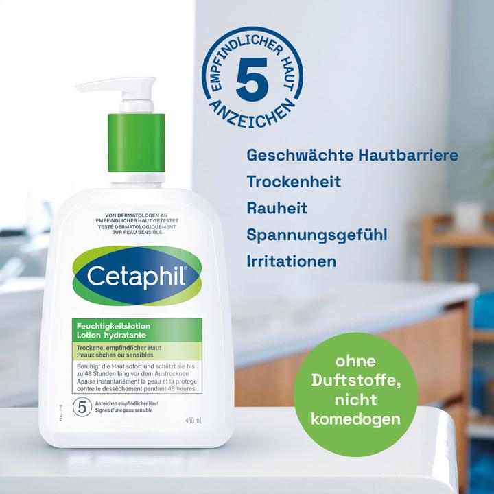 Image du produit Cetaphil Daily Essentials Feuchtigkeitslotion (Lotion pour le corps, 460 ml)