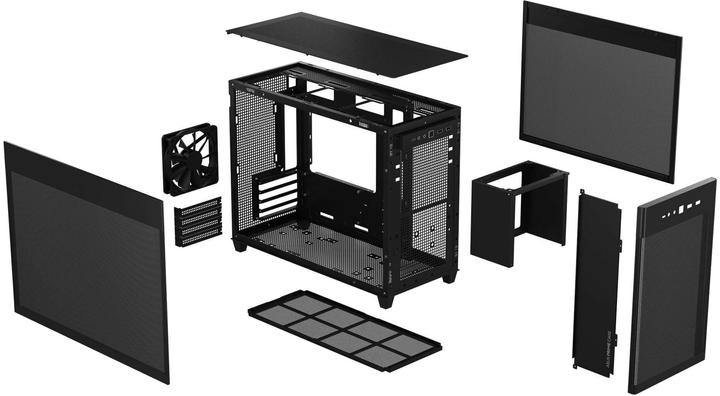 Actual product image ASUS Prime AP201 (mATX, Mini-ITX)