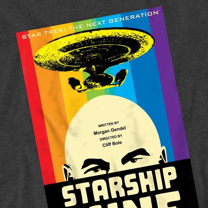 Actual product image Unisex Adult The Next Generation Season 6 Episode 18 T-Shirt (3XL)