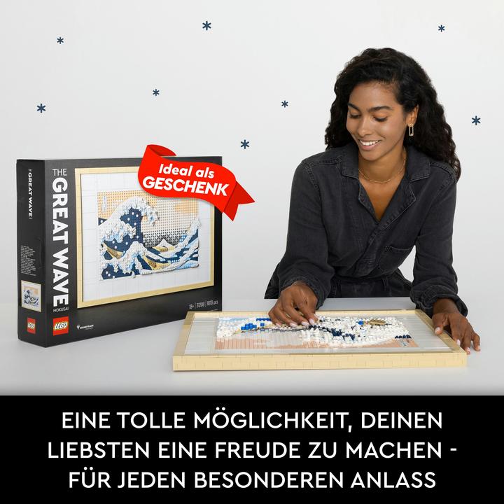 Image du produit LEGO Hokusai - Grande vague (31208, LEGO Art)